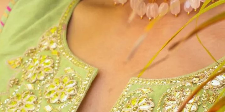 Sea Green Shirt With Gotaa Embellishment Paired with Gotaa Tassel Dupatta – SHK-926