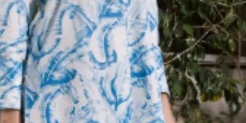 White And Block Printed Shirt With Matching Azaar Pants – SHK-1059