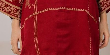 Maroon Block Printed Set – SHK-1241