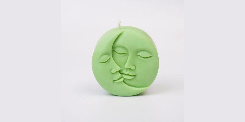 Sun Moon Love Candle