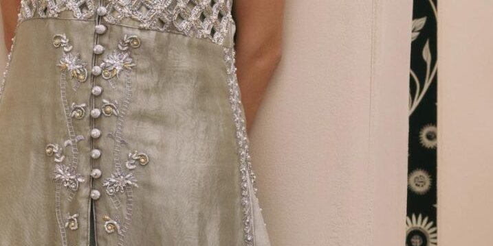 Emaan Silver Grey Coat