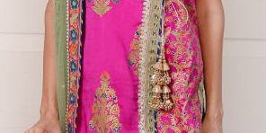 Fayra Dhaani Lilac Angarkha