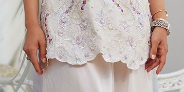 Amora Ivory Shirt and Dupatta