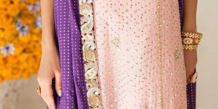 Leni Blush Anarkali Set