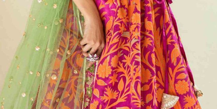 Ena Amethyst Lehenga Set