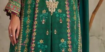 Noemi Jade Shirt And Dupatta