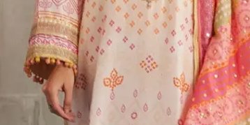 Isa Ivory Shirt and Dupatta