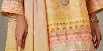 Livvy Ombre Shirt And Dupatta