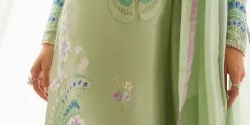 Jovie Blue Shirt And Dupatta