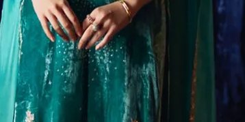 Ansy Aqua Shirt And Dupatta