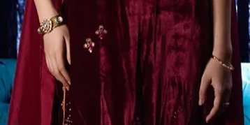Arden Garnet Shirt And Dupatta