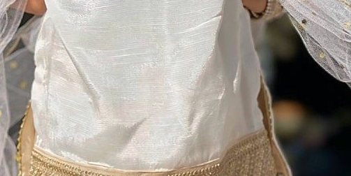 White Organza Gharara Set