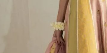 Sunshine Chunari Anarkali with Crushed Azaar