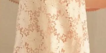 Ivory Stripe & Blossom Set