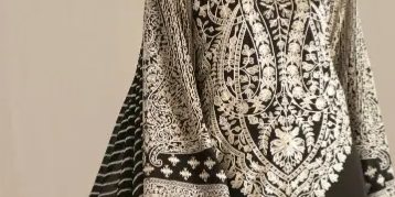 Obsidian Citron Stripe Kurta Set