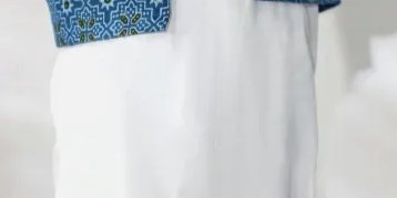 Ajrak Waistcoat Set