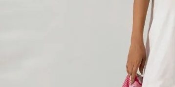 Pearl White Kurta with Fuchsia Striped Shalwar