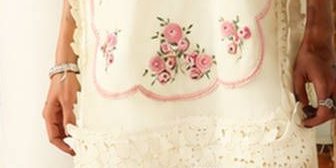 Aqua Rose In Ivory