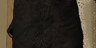 Black Crystal Rose Shirt
