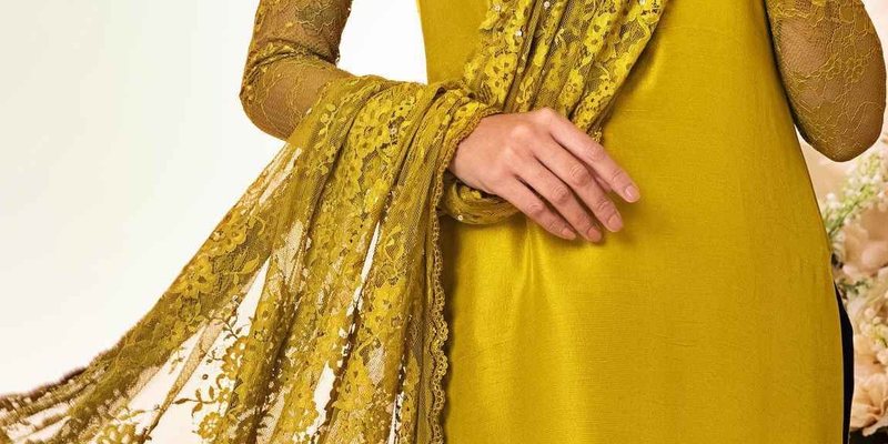 Chartreuse Rawsilk