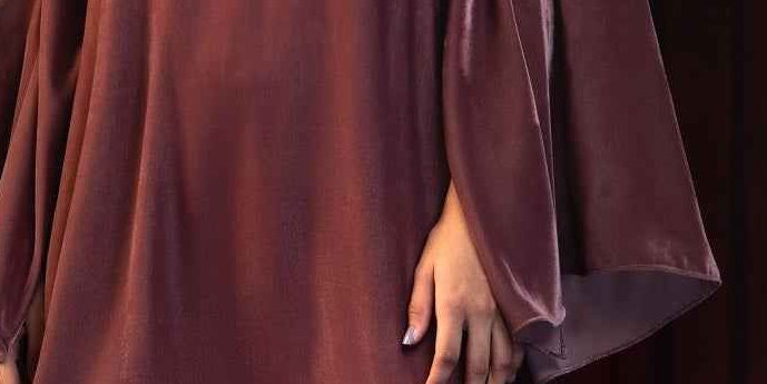 Dusky Mauve Velvet