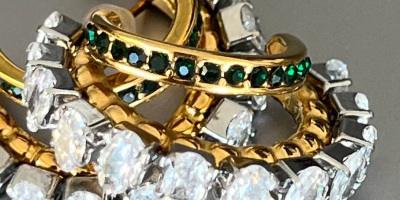 Eterna Verde hoops