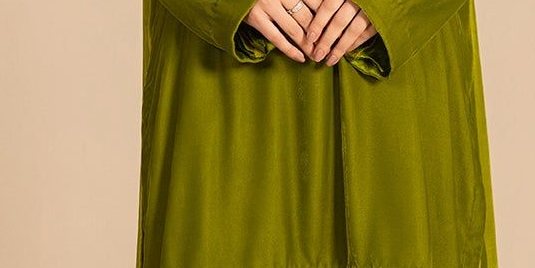 Evening Olive Dress