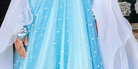 Hyacinth – Sky Blue Maxi Dress