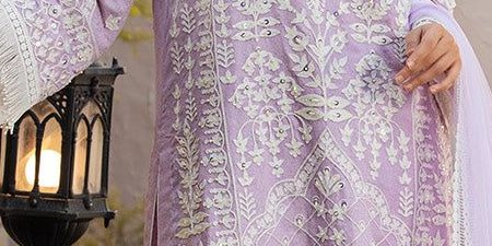 Lilac – Embroidered Lilac Suit