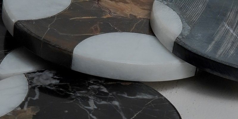 Mono Round Mushk Coasters