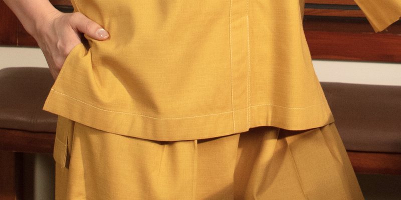 Mustard Cord Set