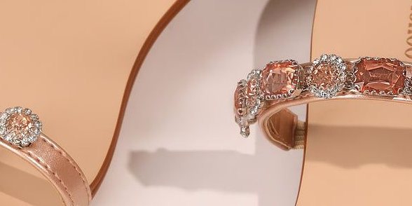 Rose Gold Crystal Luxe