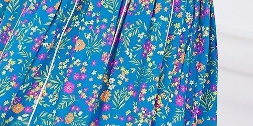 Boski Linen Printed Dress
