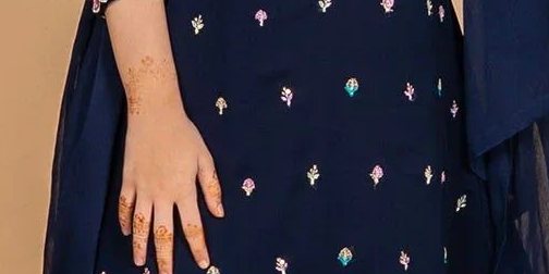 Chiffon Embroidered 3 Pc Suit