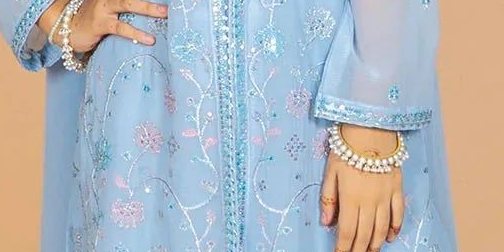 Chiffon Embroidered 3 Pc Suit
