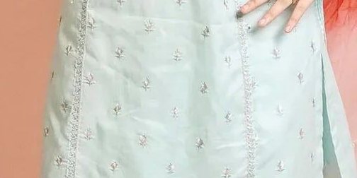 Cotton Embroidered 3 Pc Suit