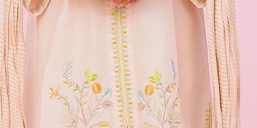 Cotton Embroidered 3 Pc Suit
