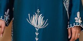 Deep Teal Bloom