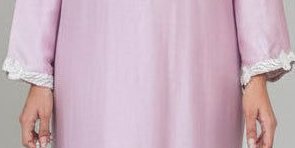 PETAL SILK KAFTAN SET