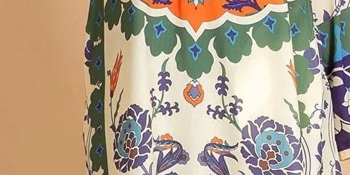 Poly Lawn Digital Printed Kaftan