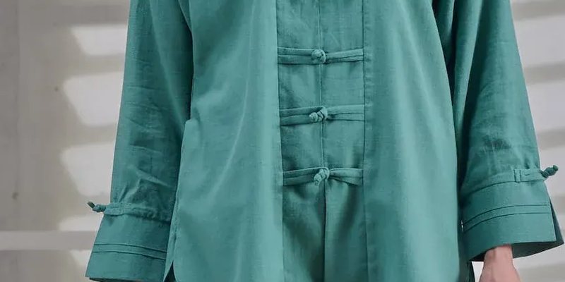 Green Linen Co-ord Set