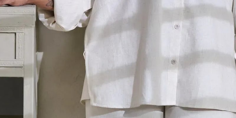 Off-White Linen Co-ord Set