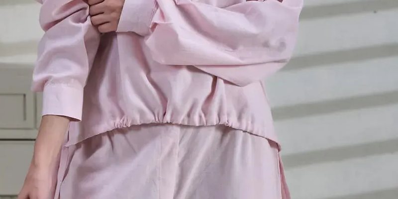 Pink Linen Top