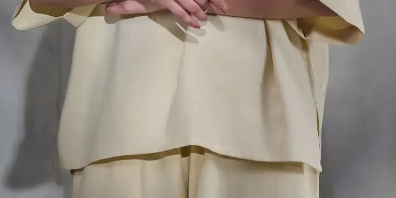 Yellow Linen Co-ord Set