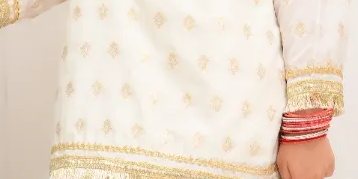 Mom4Little Pret Cotton Banarsi Gharara Set