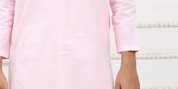 Mom4Little Pret Cotton Pastel Pink Kurta and White Pajama