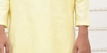 Mom4Little – Powder Yellow and White Kurta Pajama