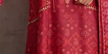 Inuki Maroon Shirt And Dupatta