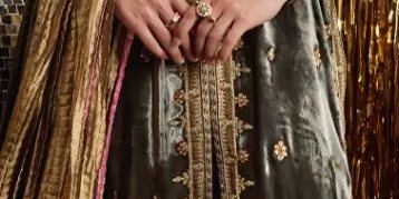 Sarina Slate Shirt And Dupatta