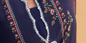 Zahara Midnight Crepe Kaftan